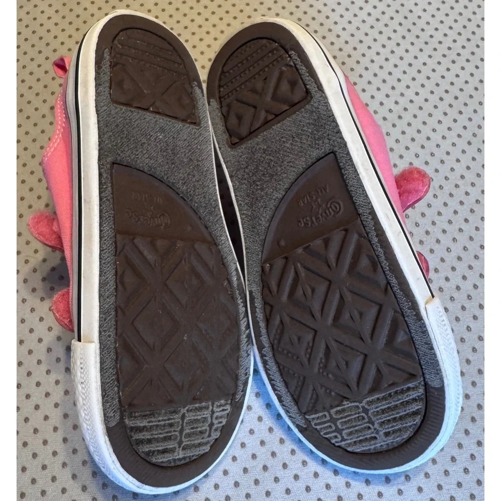 Converse Chuck Taylor All Star Pink Canvas Infant Shoes 709447F Size 9 Toddler